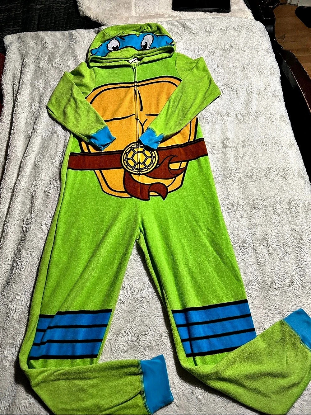 Nickelodeon Teenage Mutant Ninja Turtles Michelangelo Superhero Onesie Costume